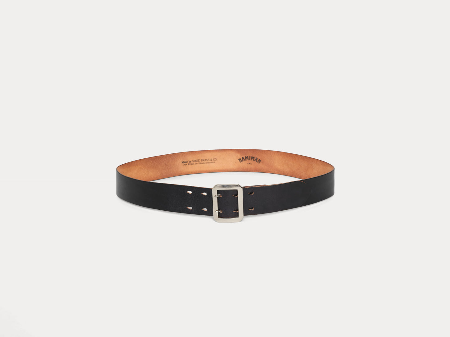 DOUBLE PIN GARRISON BELT