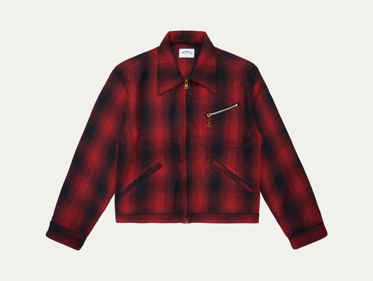 PLAID COSSACK JACKET