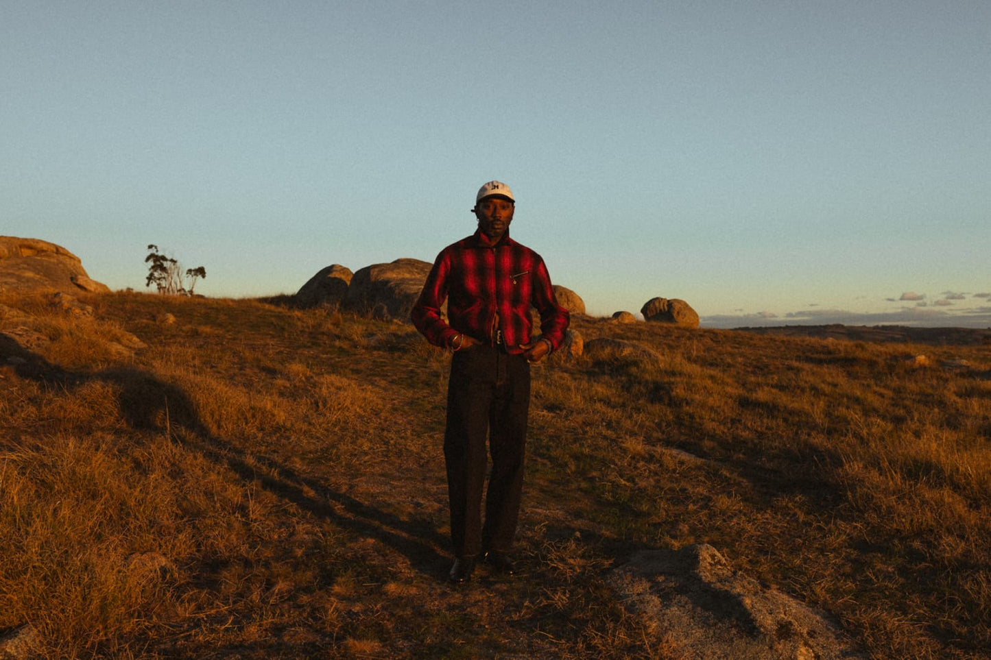 PLAID COSSACK JACKET